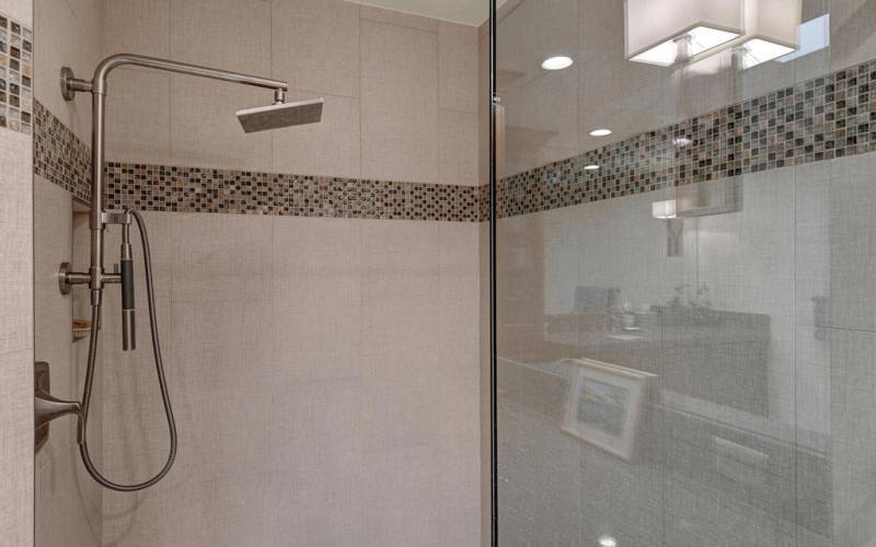 PRIMARY BATHROOM SHOWER DETAIL MLS