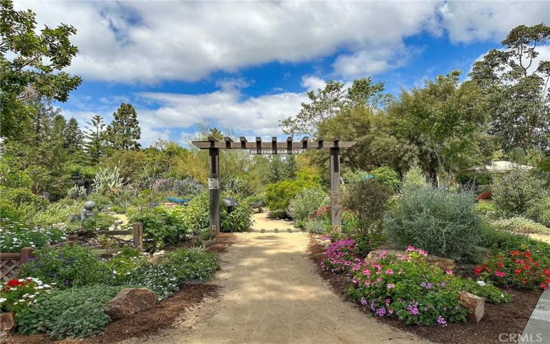 Enjoy the Homeowner's Community Garden Area