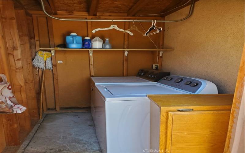 Laundry Room (in back yard)
