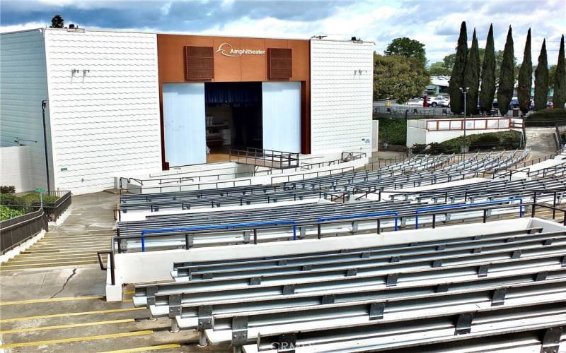Amphitheater for wonderful summer concerts