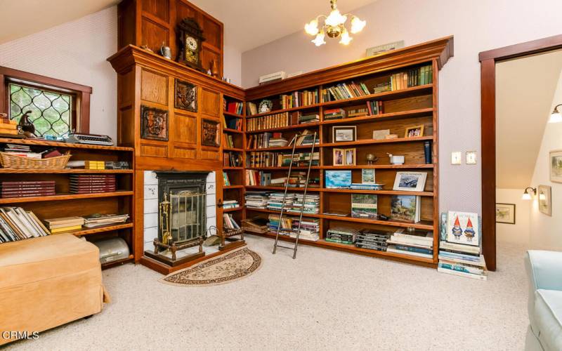 Upstairs Library