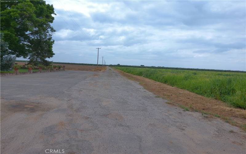 Lots to the right of Baxter Road.