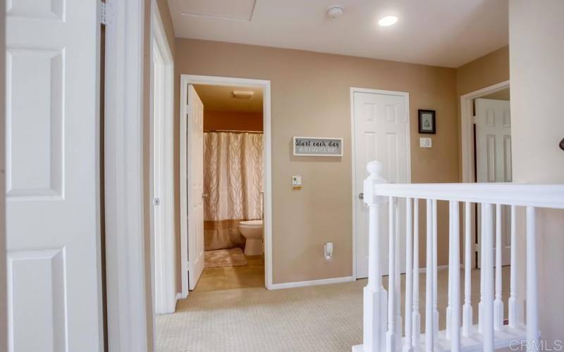 Upstairs Hall to Guest Bedrooms