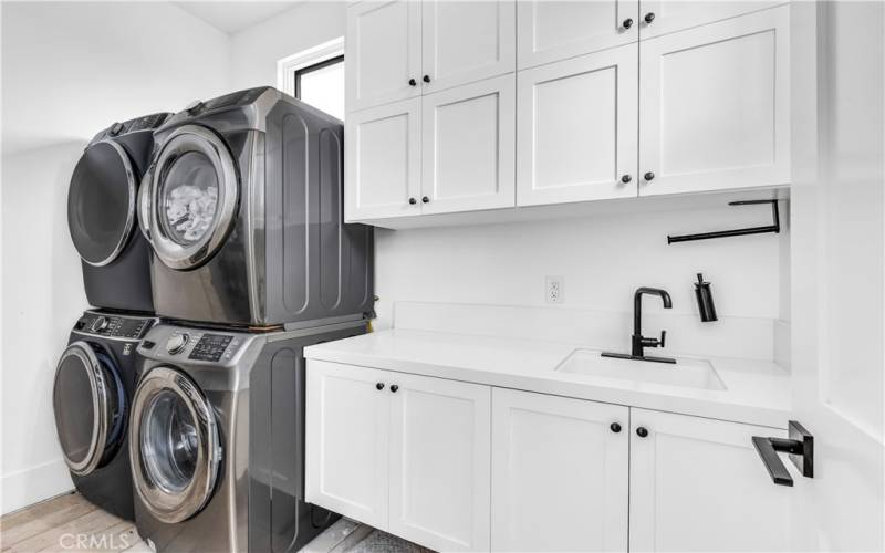 Separate Laundry Room.