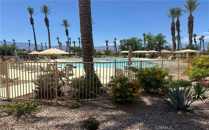 Outdoor pool at second clubhouse