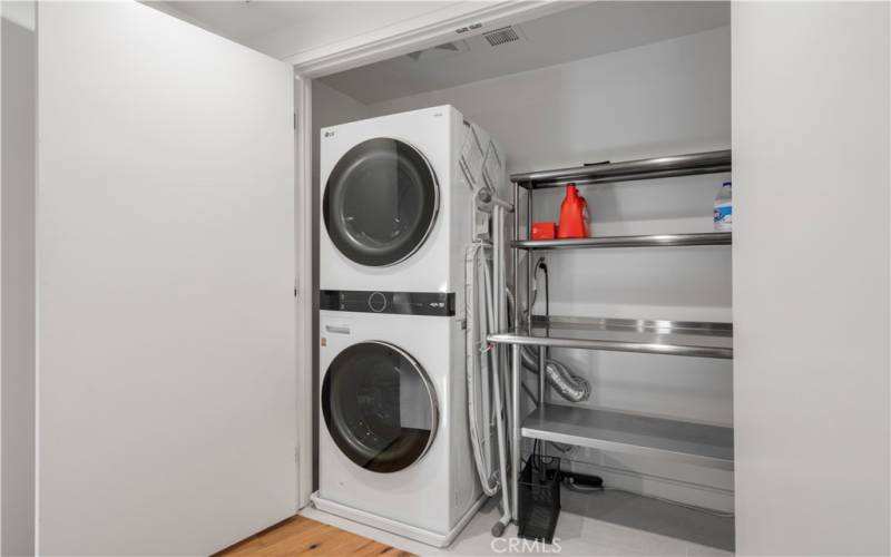 2nd level - laundry closet