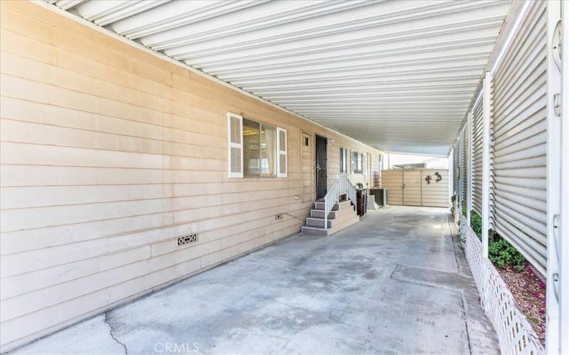 Covered Carport Parking