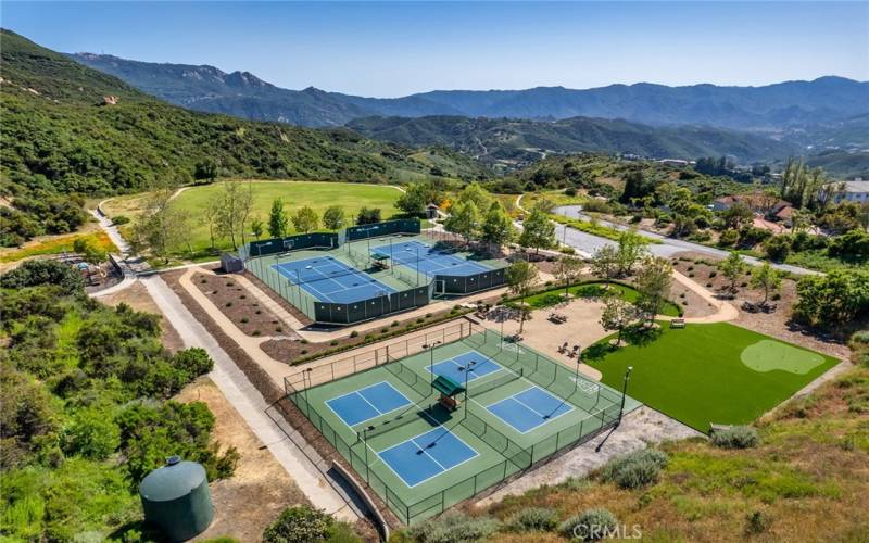 Park-Tennis and Pickleball courts