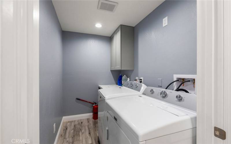 Downstairs Laundry room