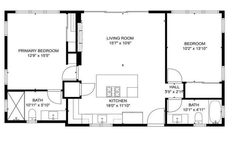 Second home | ADU Floor Plan