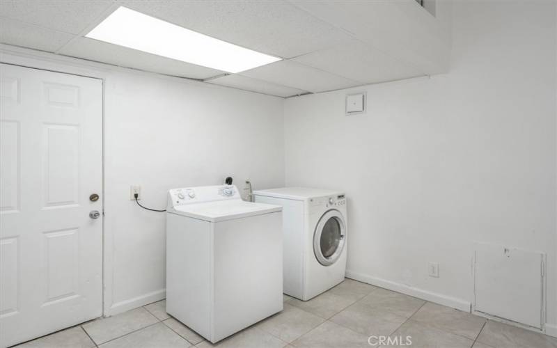private laundry room