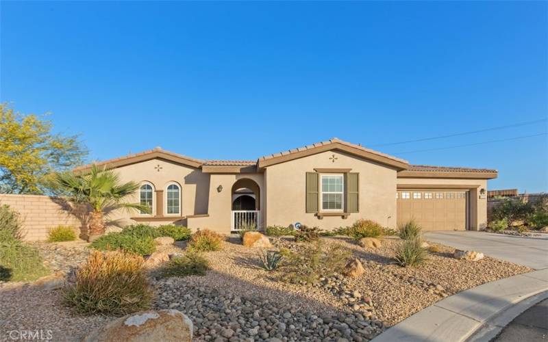 Stunning single story nestled home in the gated community of 