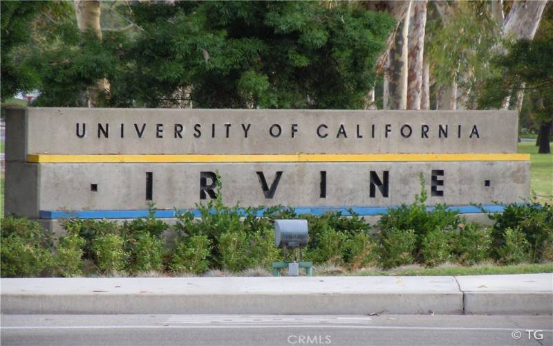 Nearby University of California Irvine - UCI