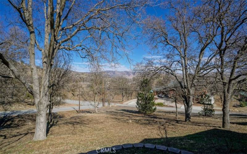 View from front porch