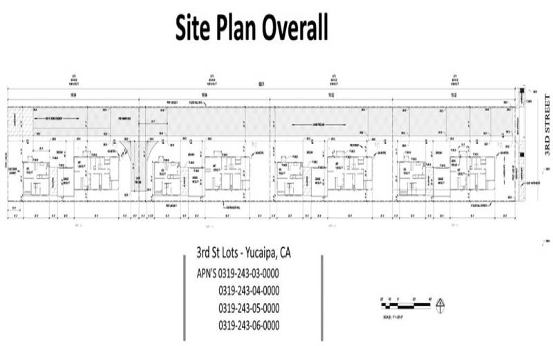 Proposed Site Plan for All Four Parcels