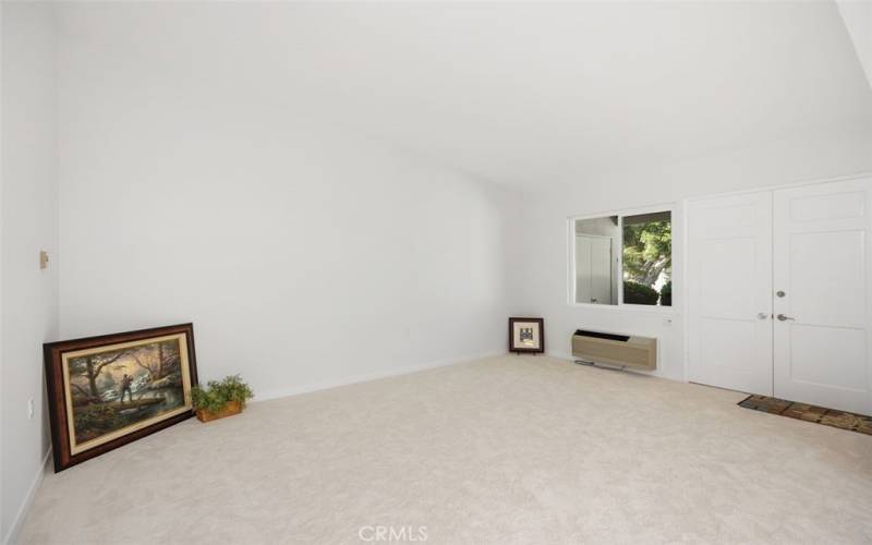 Both bedrooms, living room and hall has brand-new, low maintenance white carpeting.