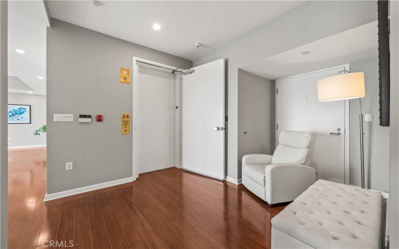 Private elevator access directly into unit.