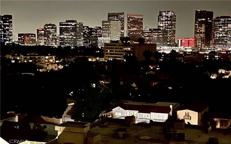 Century City Lights at Night