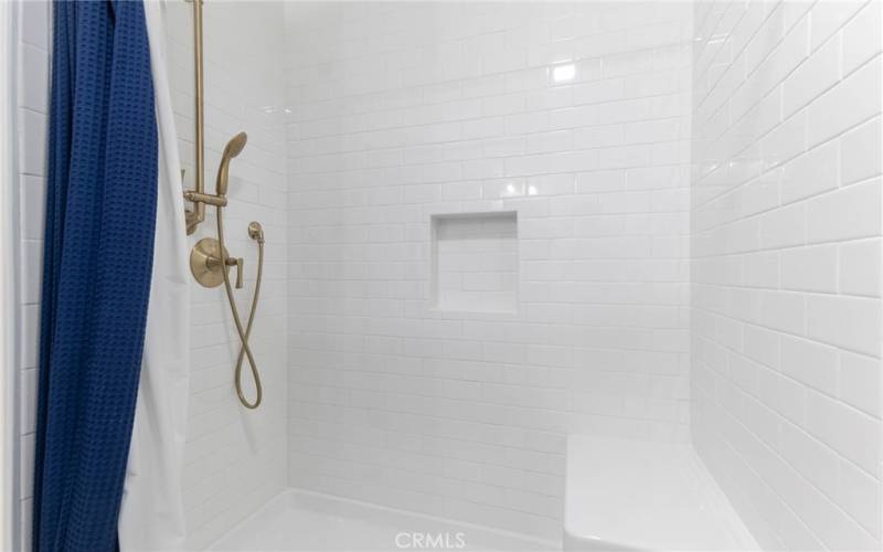 Remodeled Walk-in Shower