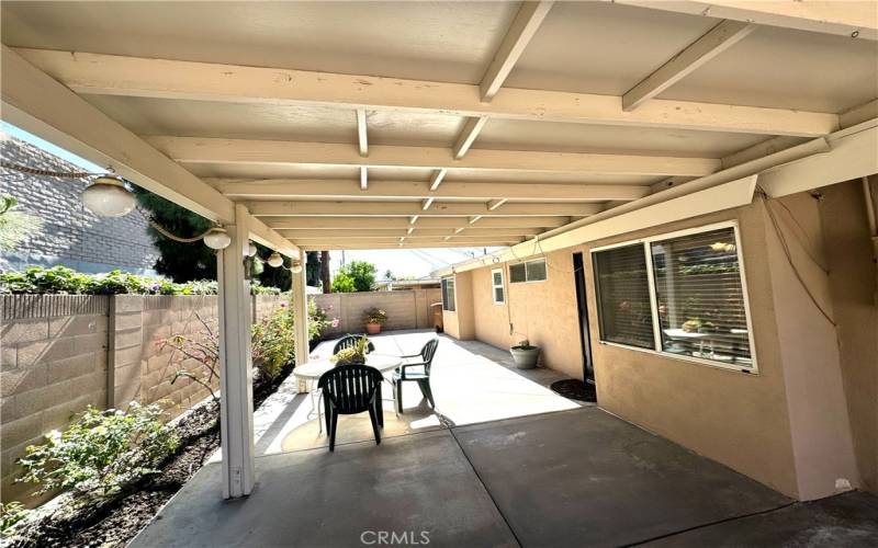 Large Backyard patio