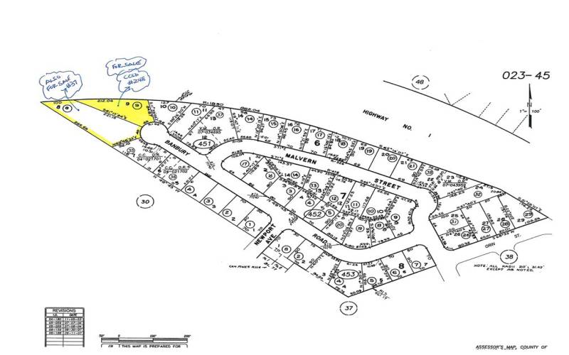 2584 Banbury Road, #248 CCSD water list, +-12.668 (.29 acre).