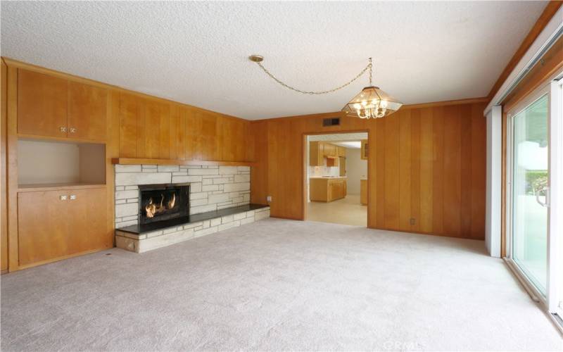 Second Fireplace in  family room