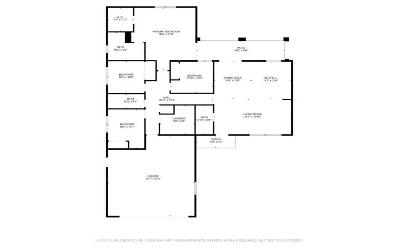 2D Floor Plan for 15840 Clearwater Way
