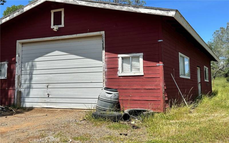 Huge shed on property