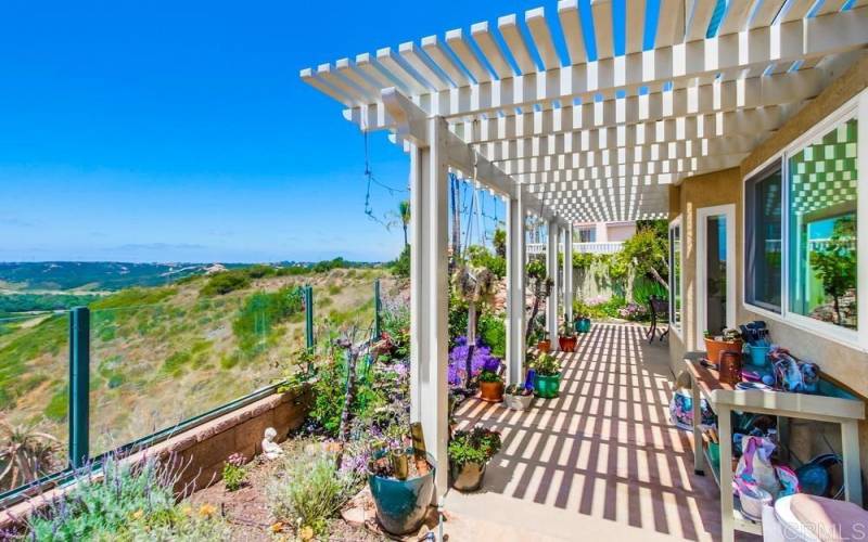 Patio and View