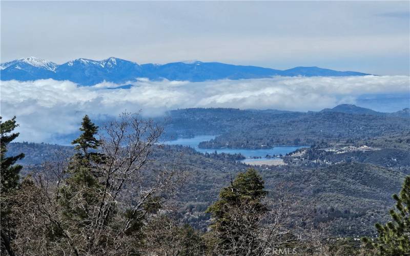 Spectacular Panoramic Views out to Lake Arrowhead and Beyond