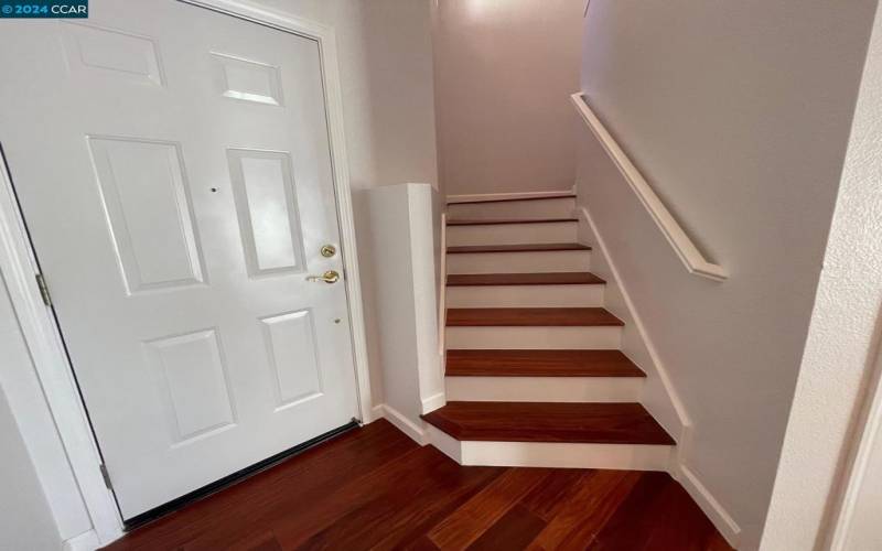 Stairway leads to 2nd floor