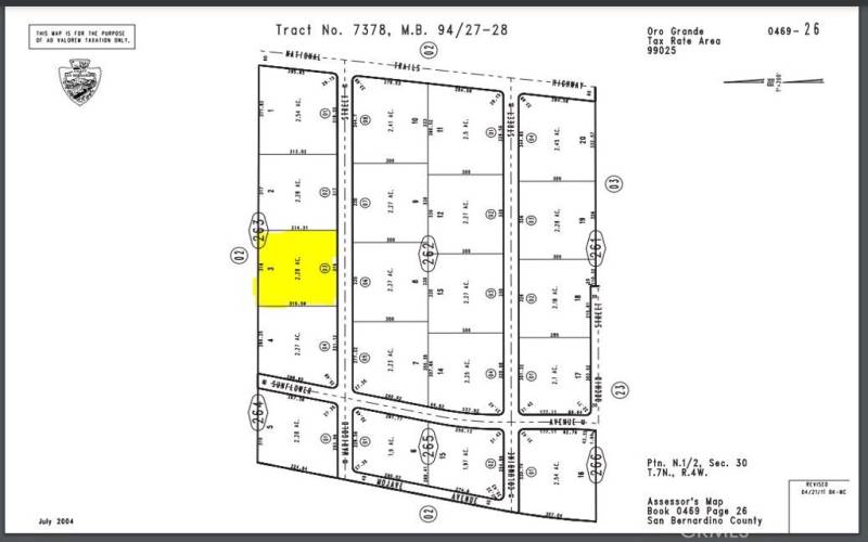 assessor's map