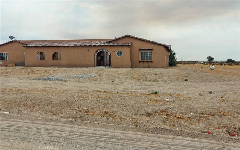 view of the house to the south