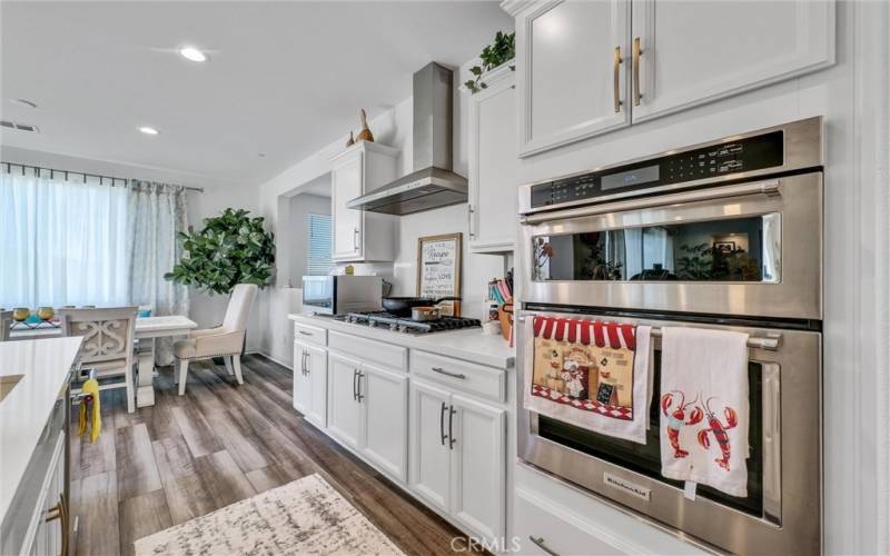 Kitchen and dining area