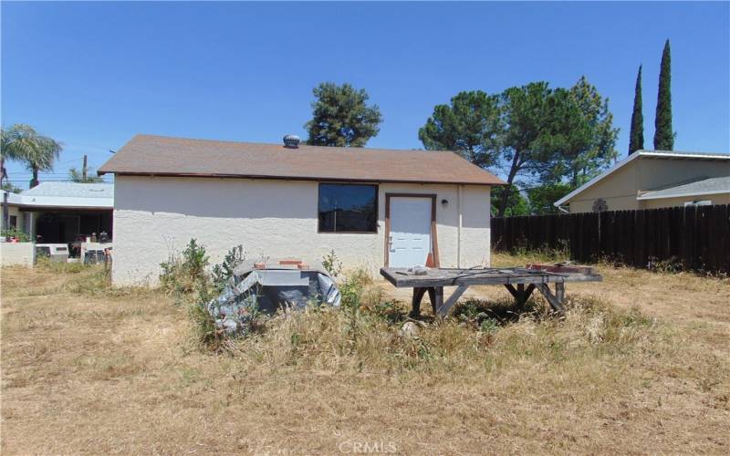 outbuilding/storage from back yard