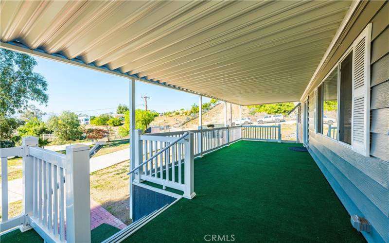 Nice large Patio to have your morning coffee, breakfast , lunch, dinner, watch the grand kids play