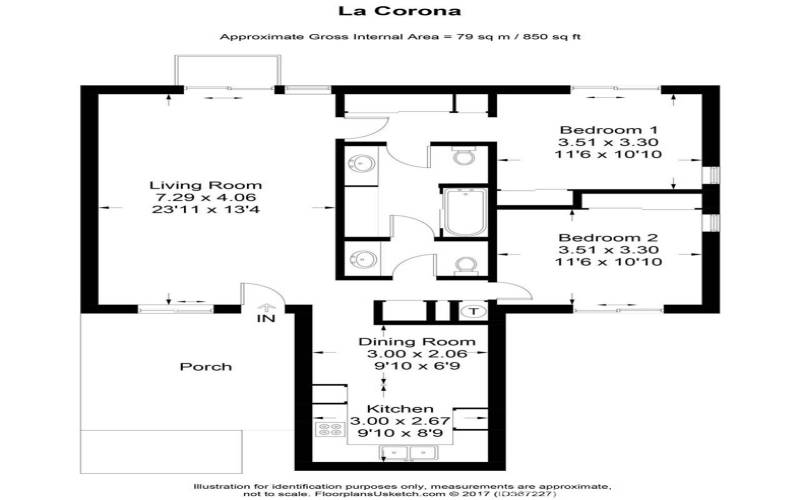 La Corona Floor Plan