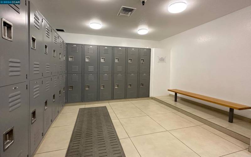 LOCKER ROOM AREA