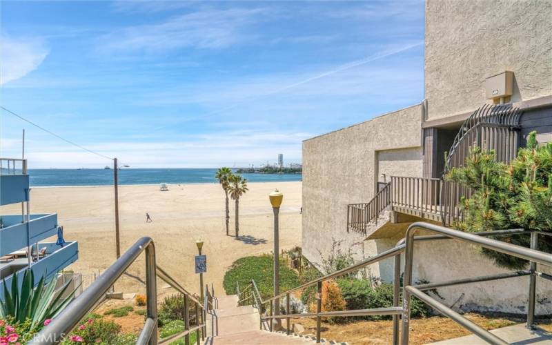 Stairs to Beach