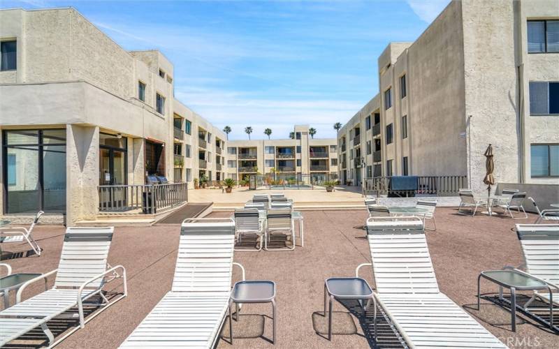 Pool Deck Lounge area