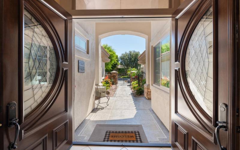 Welcoming Entrance to 3 Bed/4 Bath Home