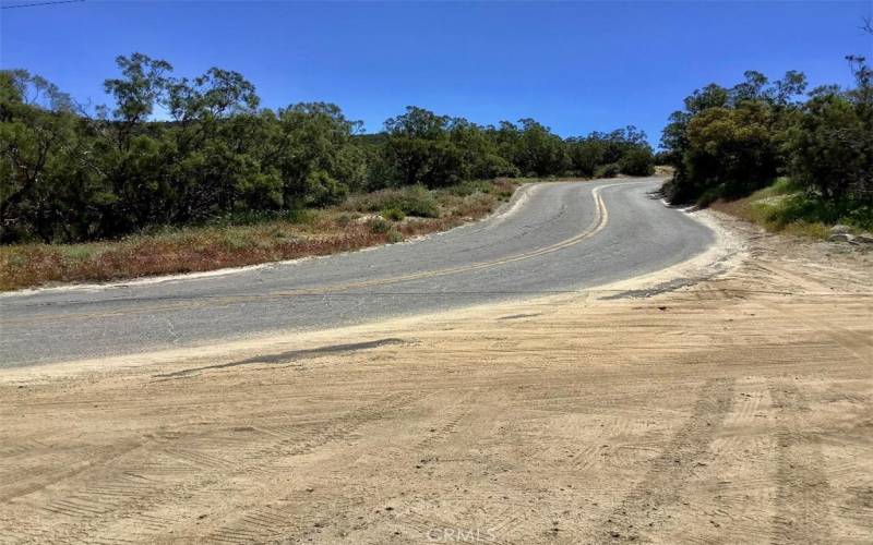 Paved Burnt Valley Road