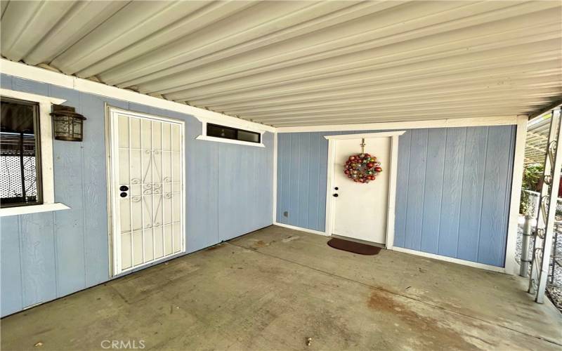 Laundry room and Storage room entrance