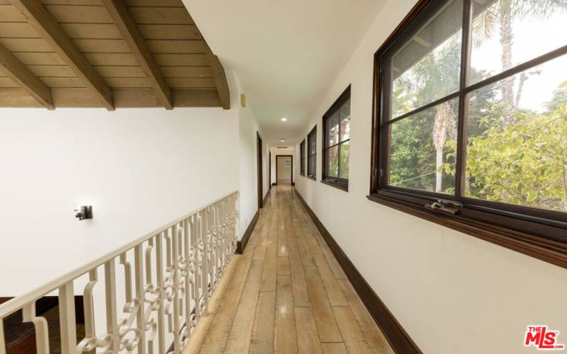 Second Floor Corridor to 2 Bedrooms & Master