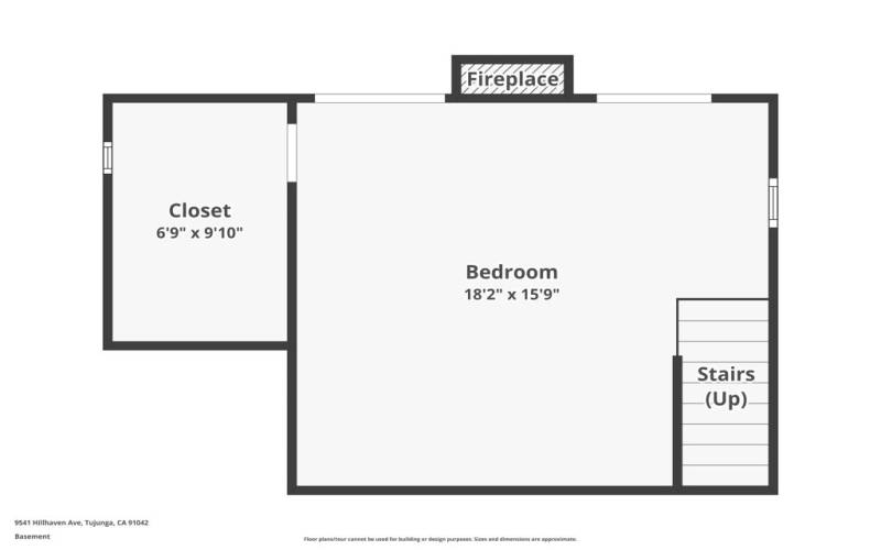 Main House - Lower Level Floor Plan