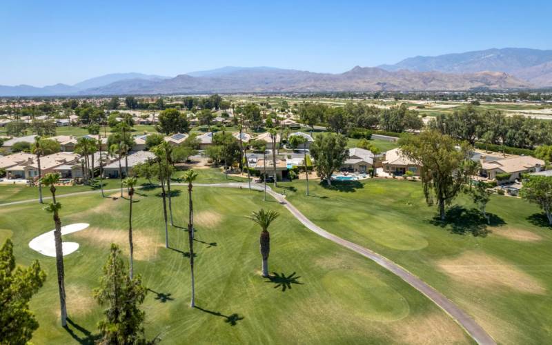 Endless fairway views