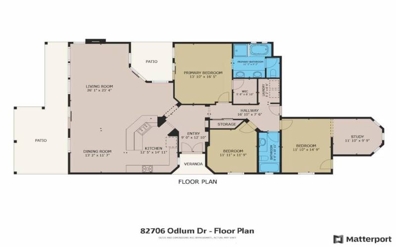 82706 Odlum Drive - Floor Plan
