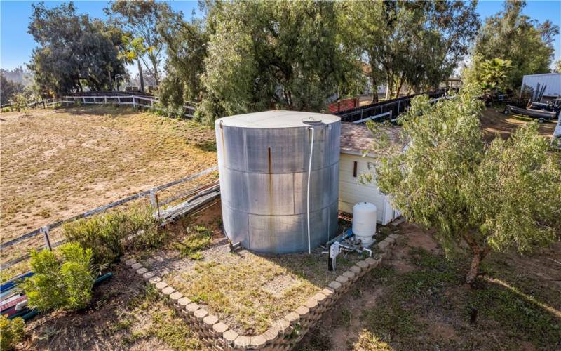 Water tank - holds 10,000 gallons