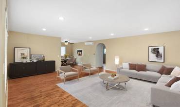 Photo includes virtual staging