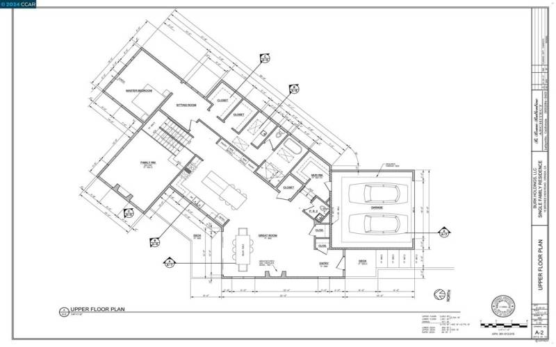 Floor plan upper level